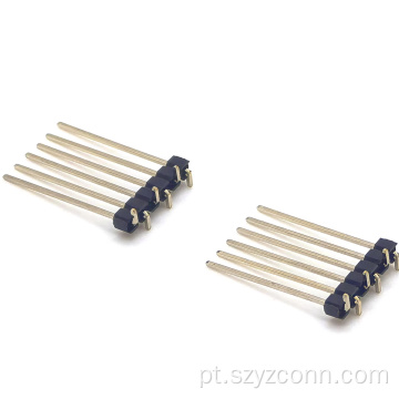 Conector de cabeçalho de pino de 2,0 mm de fileira única SMT